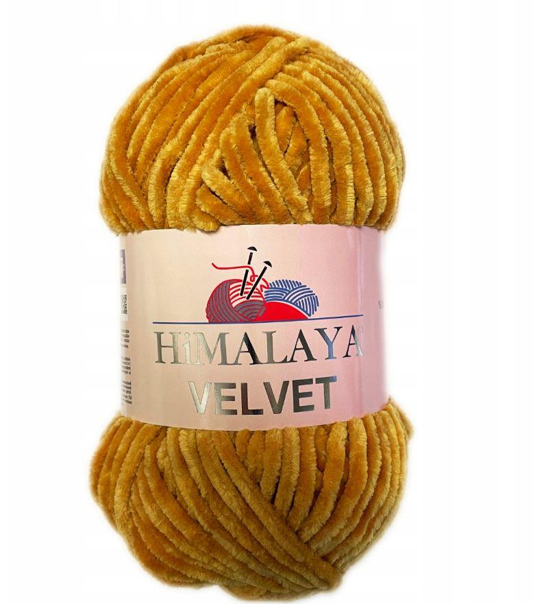 Himalaya Velvet mezgimo siūlai 100g (poliesteris-pliušas) - Pasaulio Siūlai