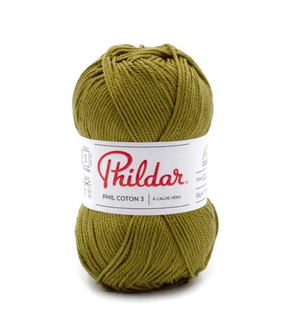 Phildar Cotton 3 siūlai 50g (medvilnė)