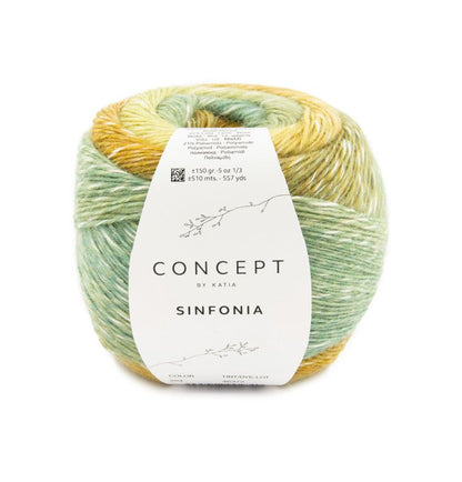 Concept By Katia Sinfonia siūlai 150g (medvilnė, alpaka, vilna, poliamidas)