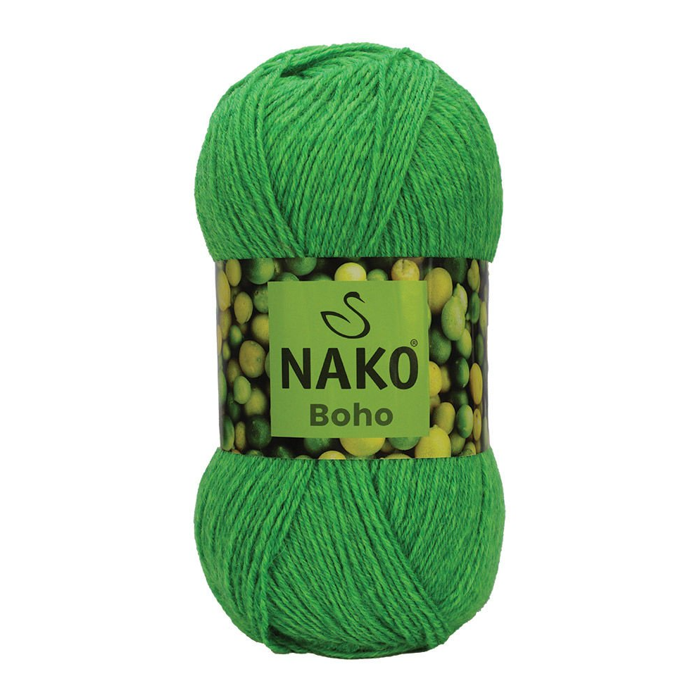 NAKO Boho mezgimo siūlai kojinėms 100g (vilna, poliamidas)