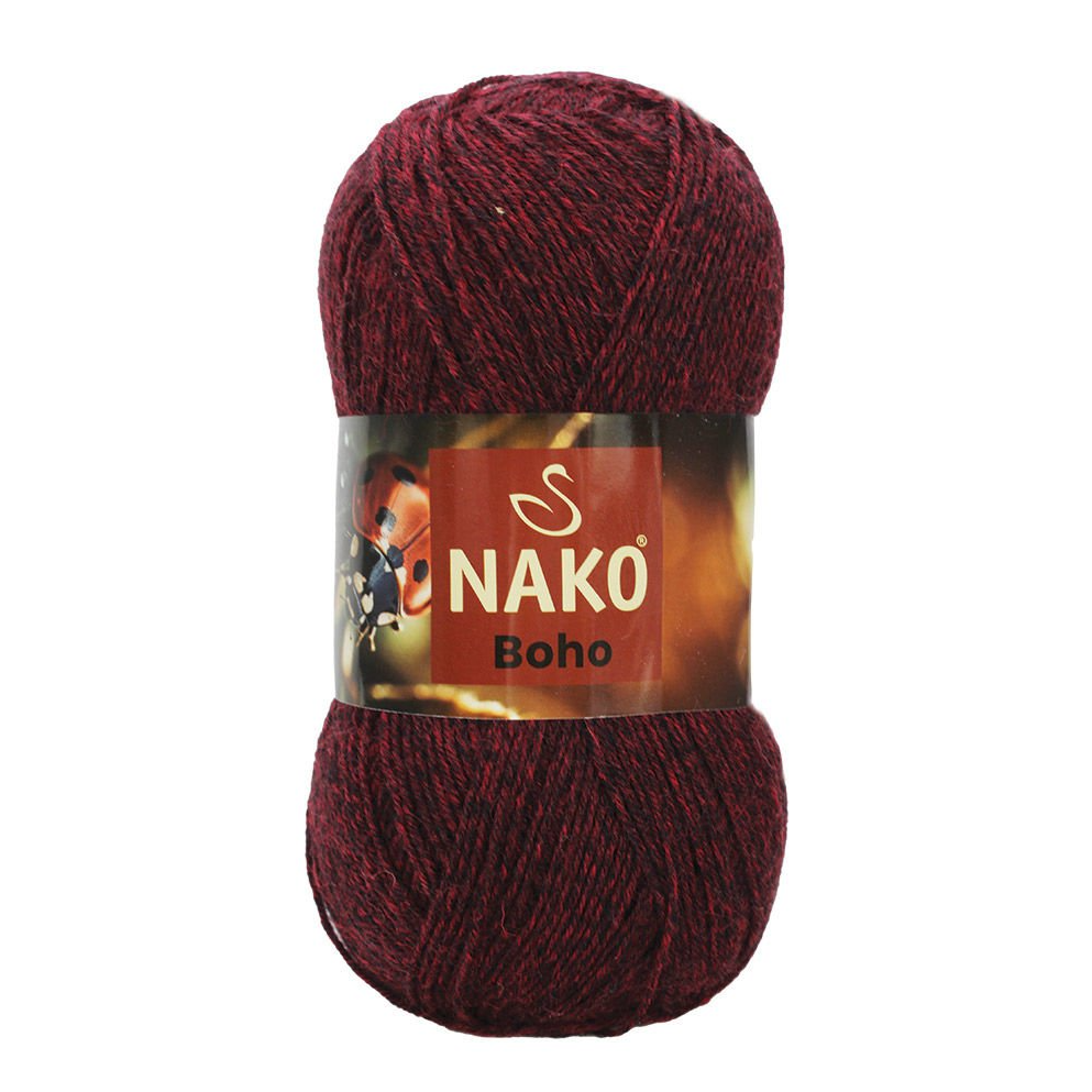 NAKO Boho mezgimo siūlai kojinėms 100g (vilna, poliamidas)