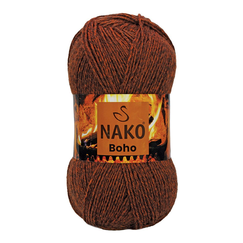 NAKO Boho mezgimo siūlai kojinėms 100g (vilna, poliamidas)