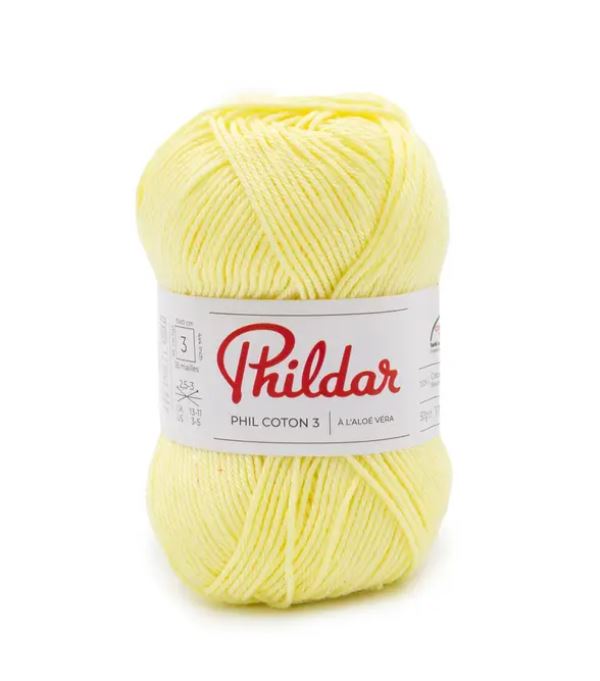 Phildar Cotton 3 siūlai 50g (medvilnė)