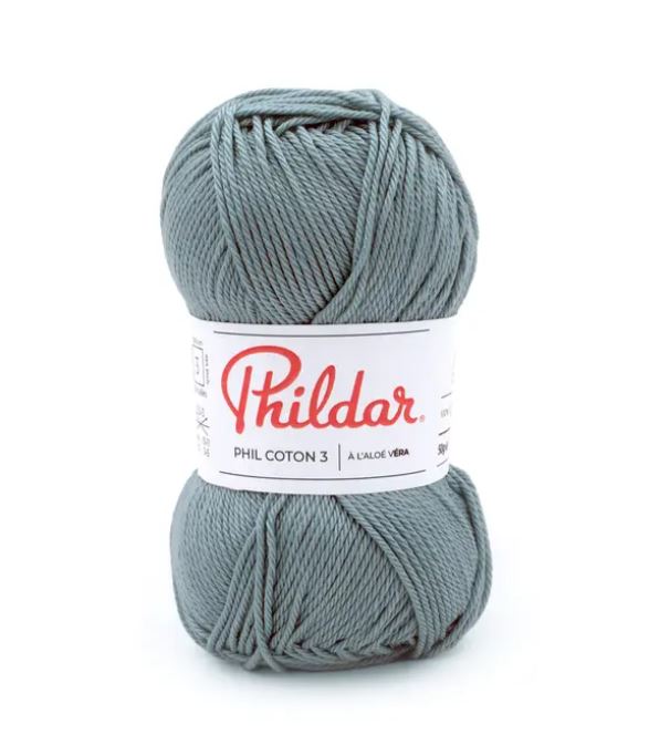 Phildar Cotton 3 siūlai 50g (medvilnė)
