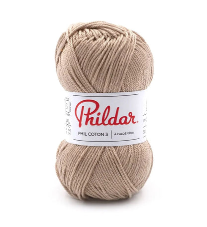 Phildar Cotton 3 siūlai 50g (medvilnė)