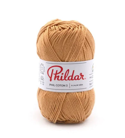 Phildar Cotton 3 siūlai 50g (medvilnė)