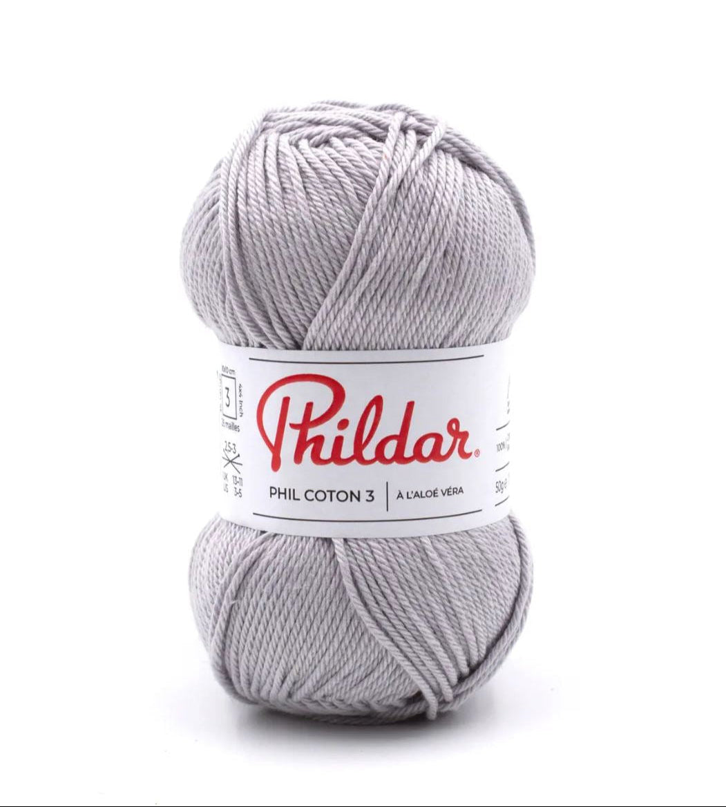 Phildar Cotton 3 siūlai 50g (medvilnė)
