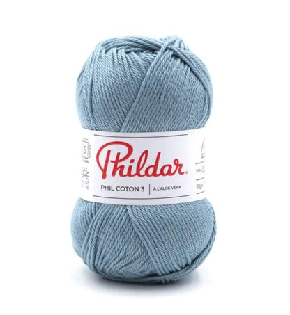 Phildar Cotton 3 siūlai 50g (medvilnė)