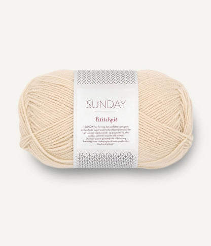 Sandnes Garn PetiteKnit Sunday siūlai 50g (merino vilna)