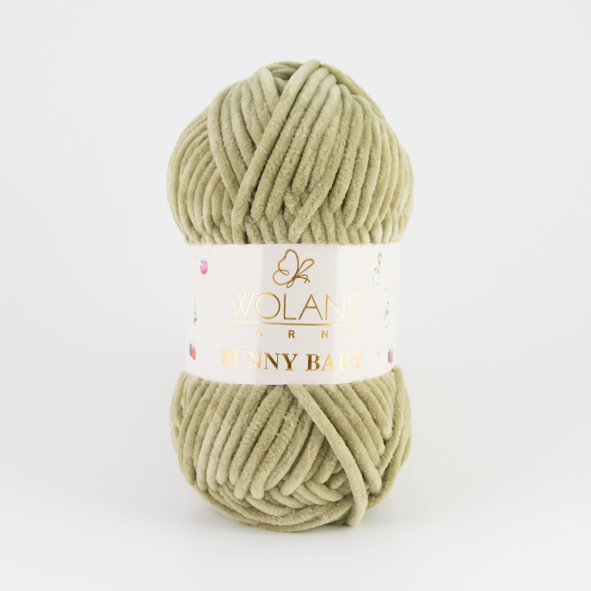 Wolans Bunny Baby siūlai 100g (poliesteris-pliušas)