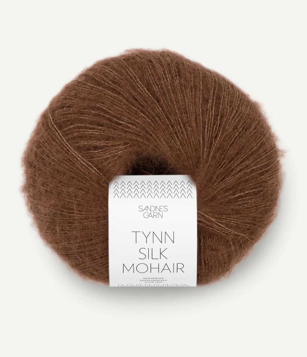 Sandnes Garn Tynn Silk Mohair 25g (mohera, šilkas, vilna)