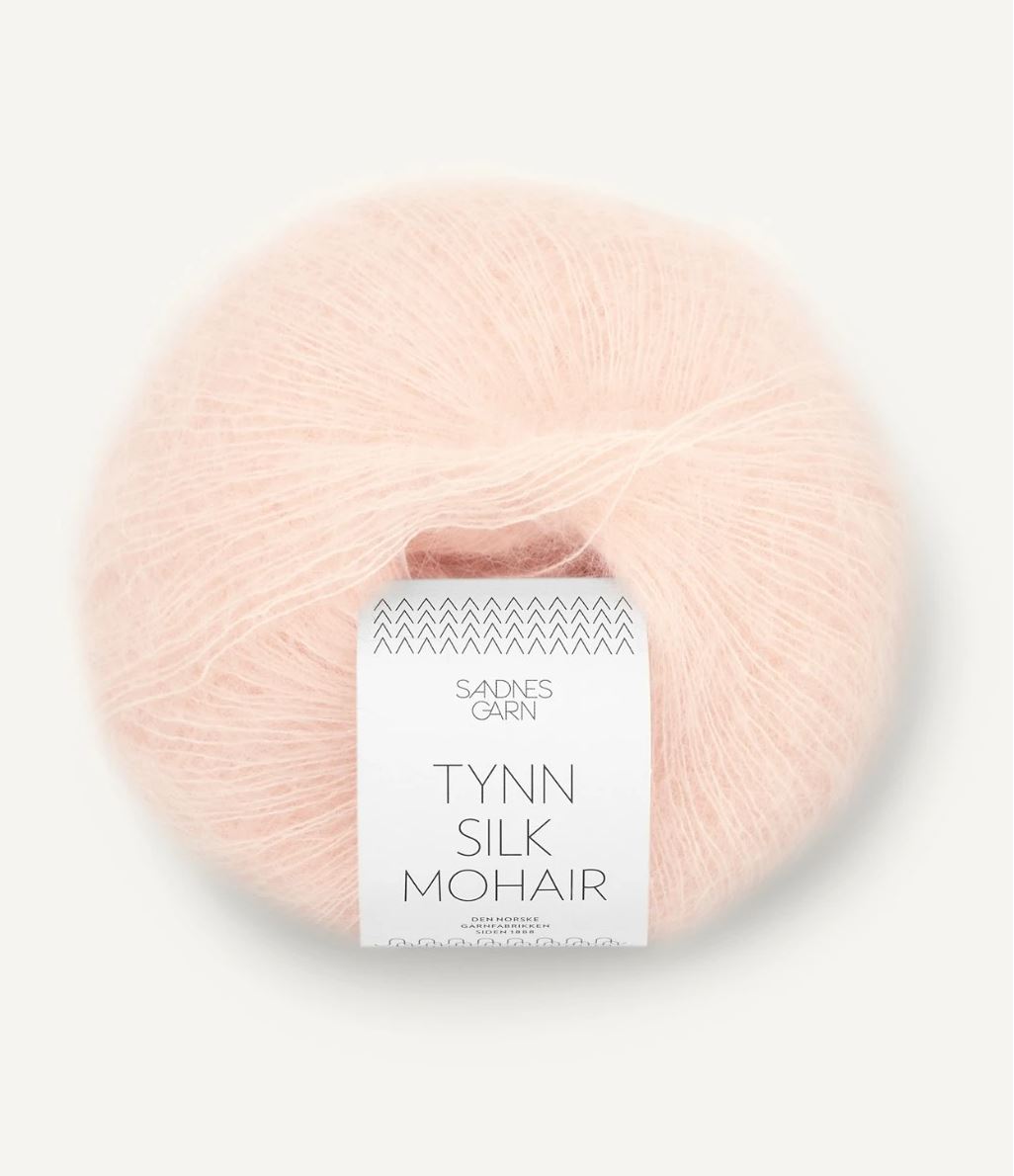 Sandnes Garn Tynn Silk Mohair 25g (mohera, šilkas, vilna)