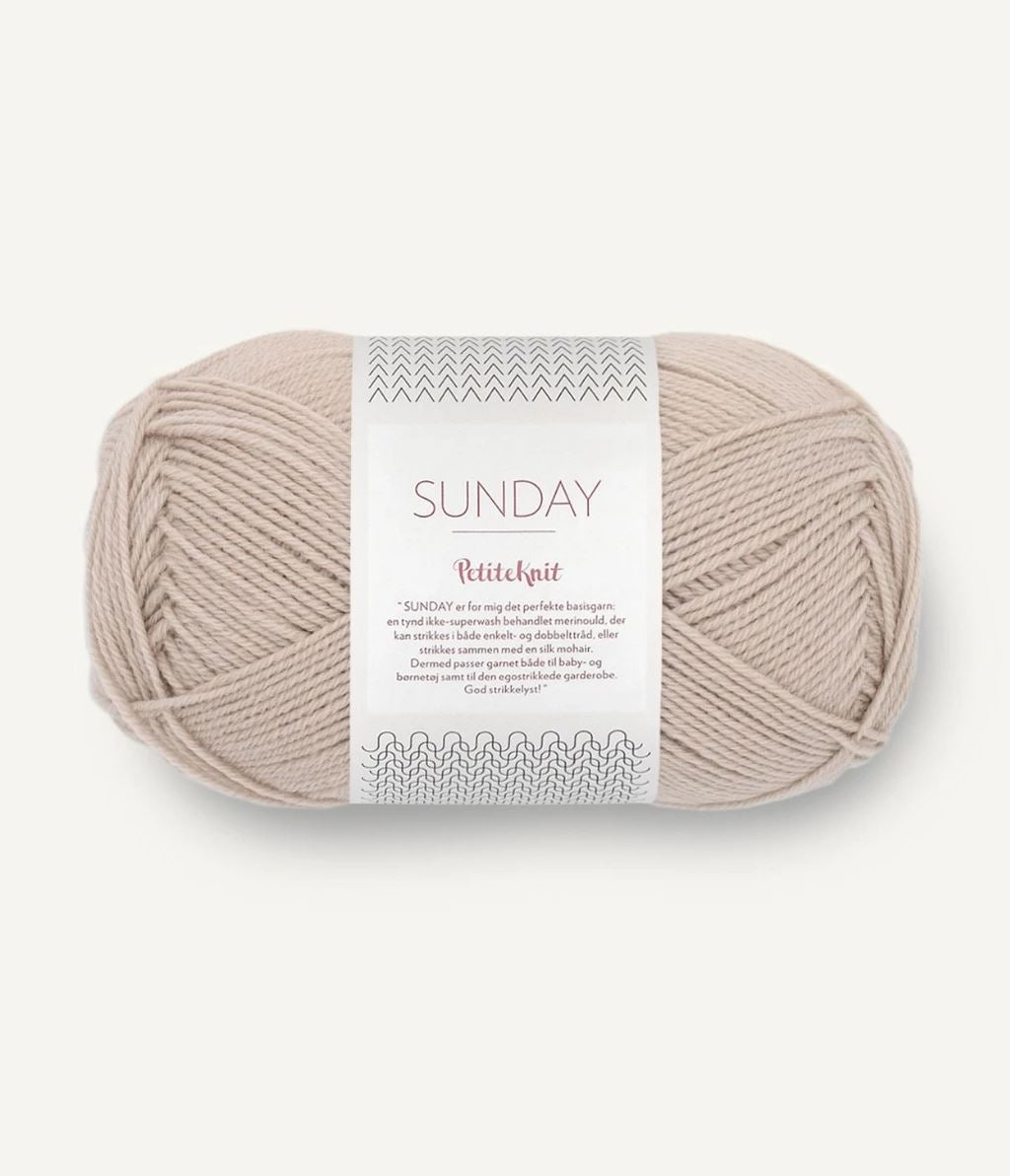 Sandnes Garn PetiteKnit Sunday siūlai 50g (merino vilna)