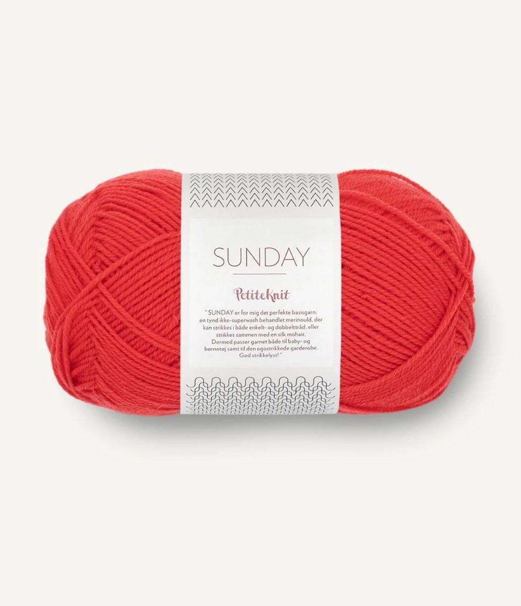 Sandnes Garn PetiteKnit Sunday siūlai 50g (merino vilna)