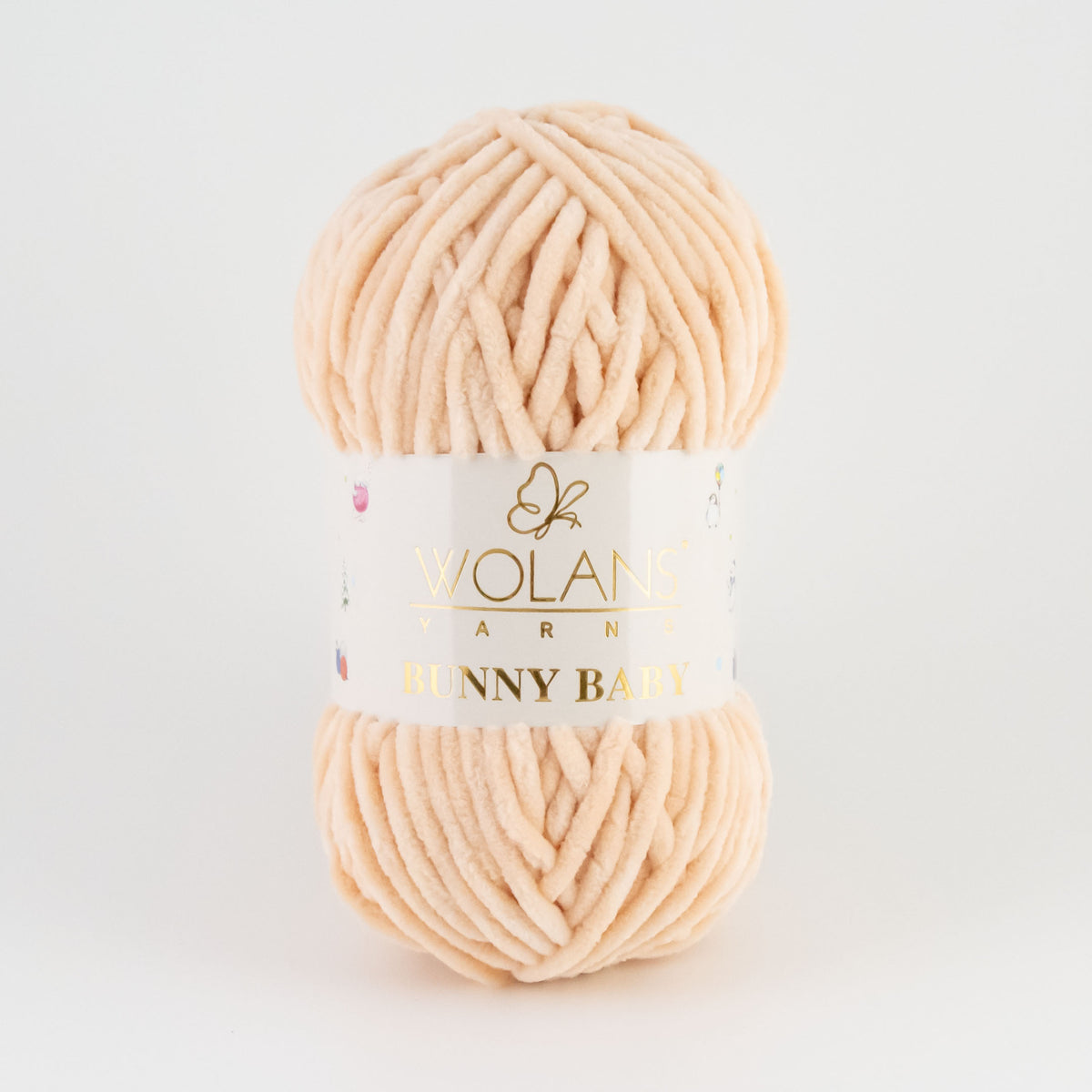 Wolans Bunny Baby siūlai 100g (poliesteris-pliušas)