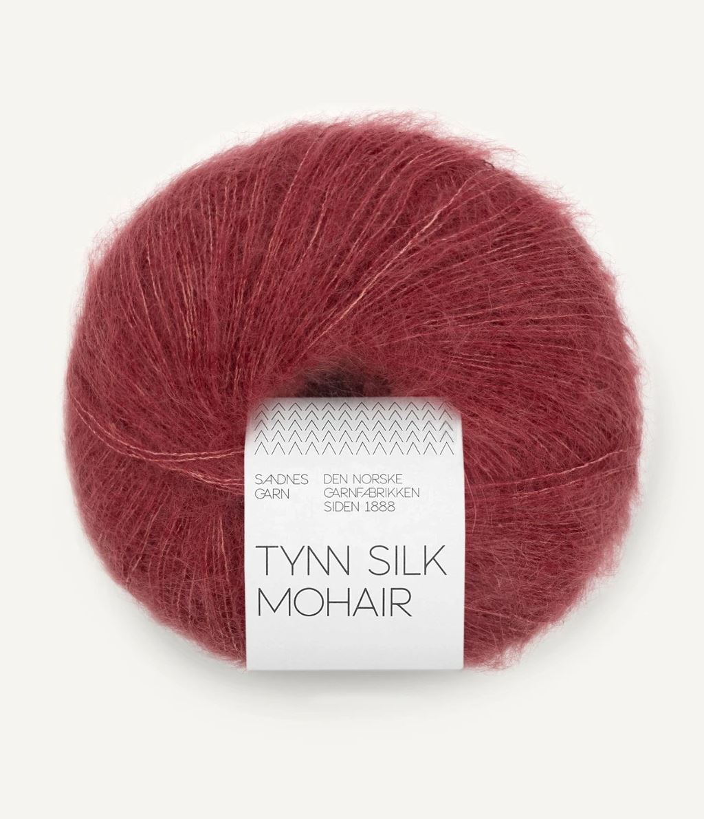 Sandnes Garn Tynn Silk Mohair 25g (mohera, šilkas, vilna)