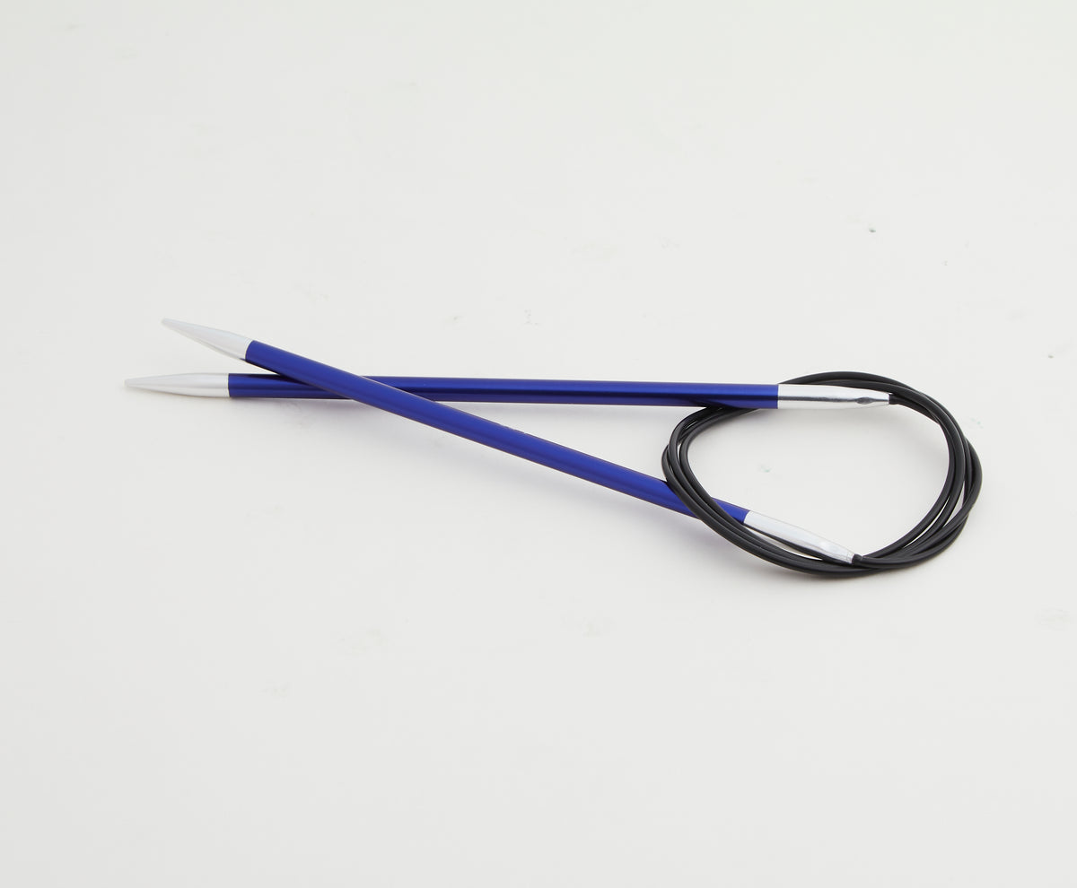 KnitPro Zing mezgimo virbalai su valu 40cm - 150cm