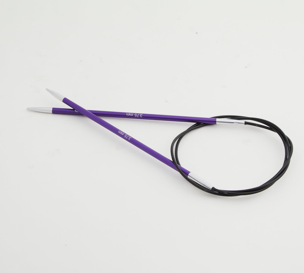 KnitPro Zing mezgimo virbalai su valu 40cm - 150cm