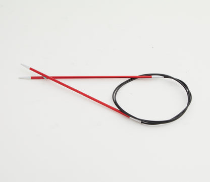 KnitPro Zing mezgimo virbalai su valu 40cm - 150cm