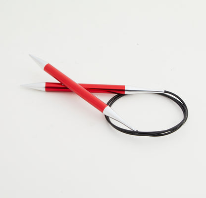 KnitPro Zing mezgimo virbalai su valu 40cm - 150cm