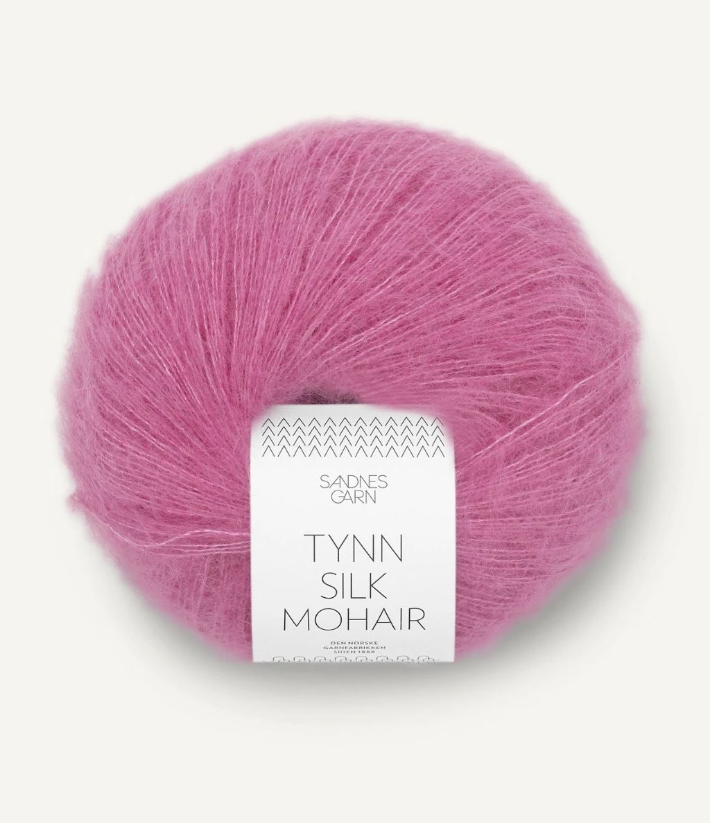 Sandnes Garn Tynn Silk Mohair 25g (mohera, šilkas, vilna)