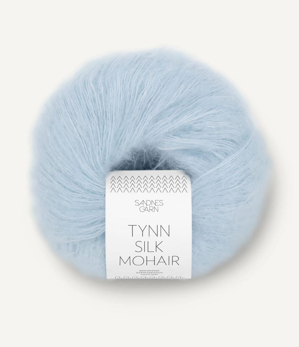 Sandnes Garn Tynn Silk Mohair 25g (mohera, šilkas, vilna)