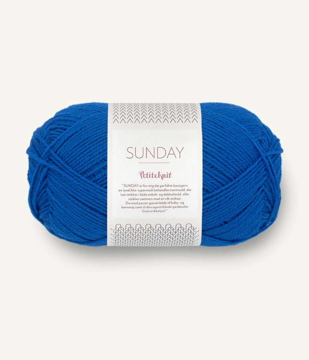 Sandnes Garn PetiteKnit Sunday siūlai 50g (merino vilna)