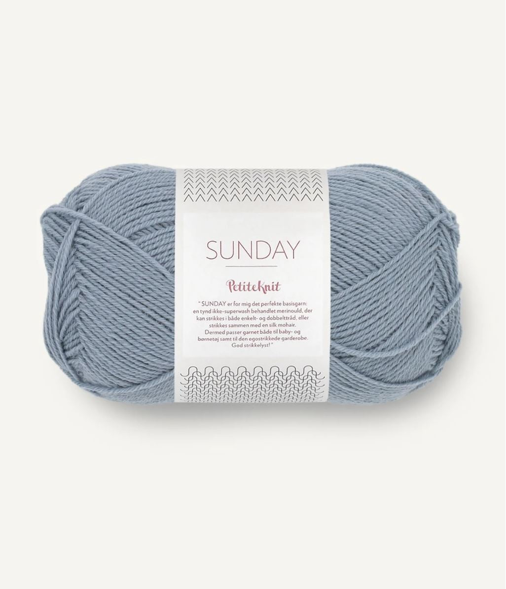 Sandnes Garn PetiteKnit Sunday siūlai 50g (merino vilna)