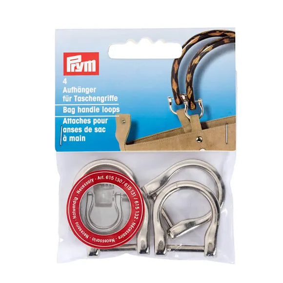 Prym metalinės kilpos rankenoms 18m 4vnt.