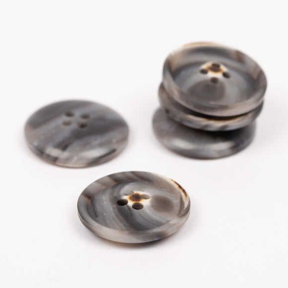 Drops karbamidinės sagos 15mm-23mm (mocha)