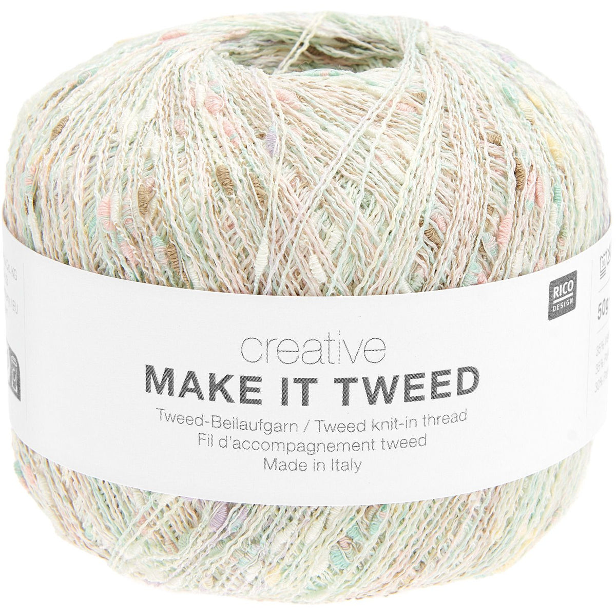 Rico Design Creative Make It Tweed (viskozė, poliamidas, poliakrilas)