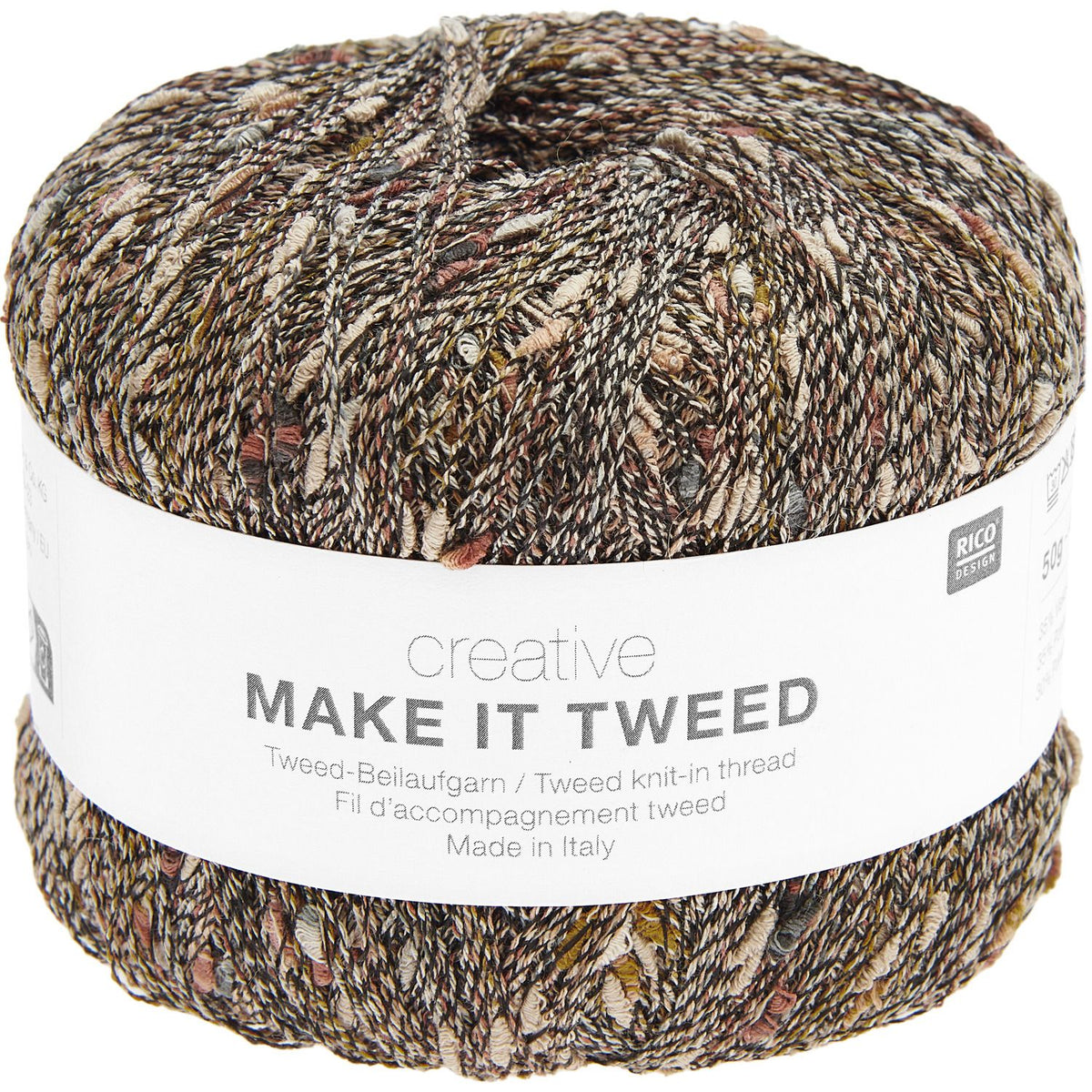 Rico Design Creative Make It Tweed (viskozė, poliamidas, poliakrilas)
