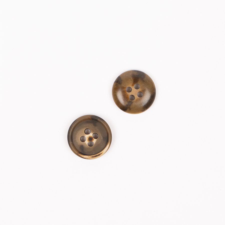 Drops karbamidinės sagos 15mm-23mm (walnut)