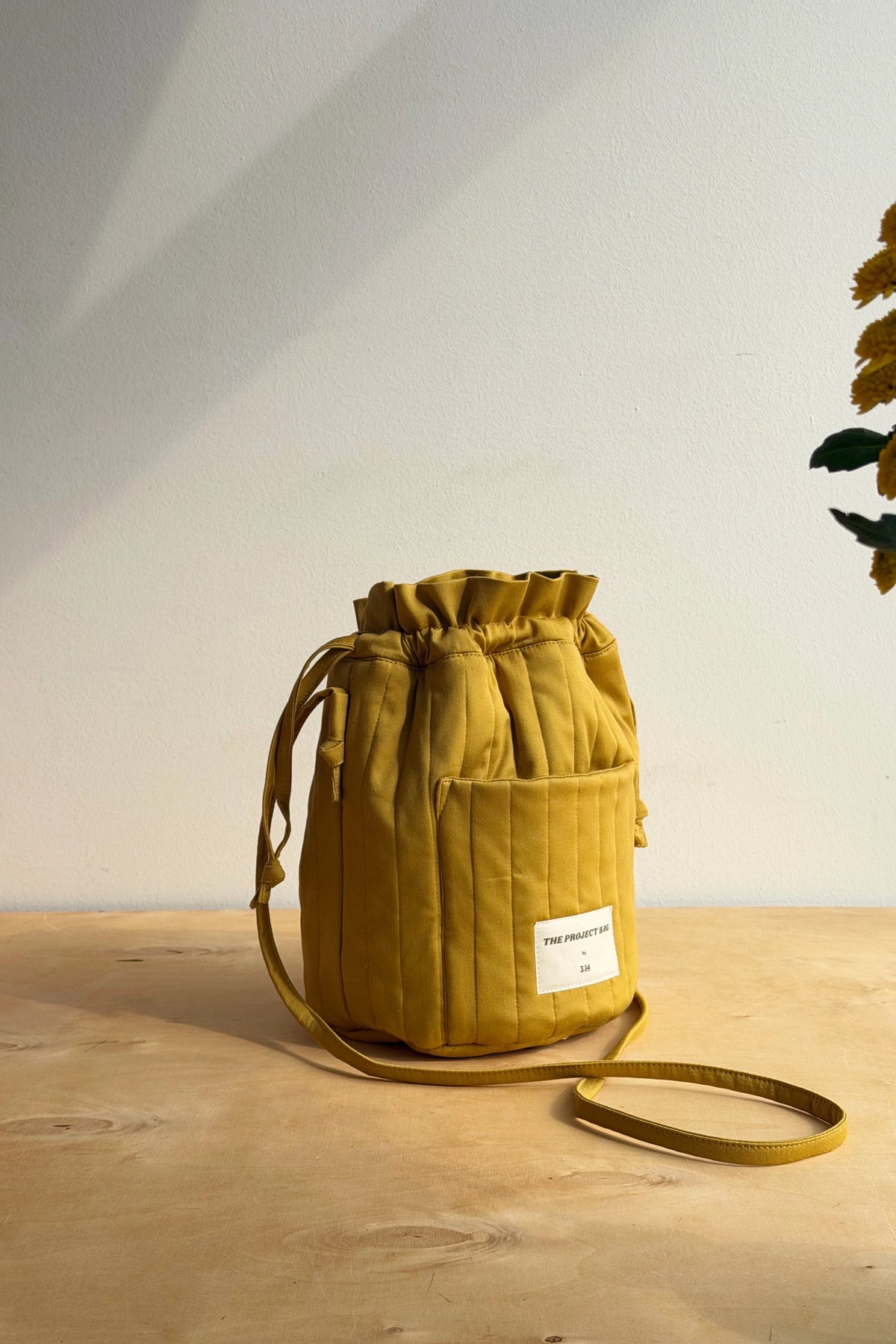 3.14 Honey Project Bag (Mezgėjos krepšys)