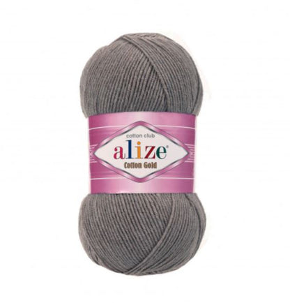 Alize Cotton Gold mezgimo siūlai 100g (medvilnė, akrilanas)