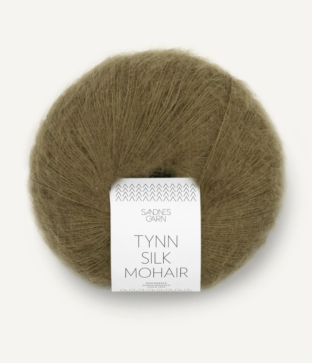 Sandnes Garn Tynn Silk Mohair 25g (mohera, šilkas, vilna)