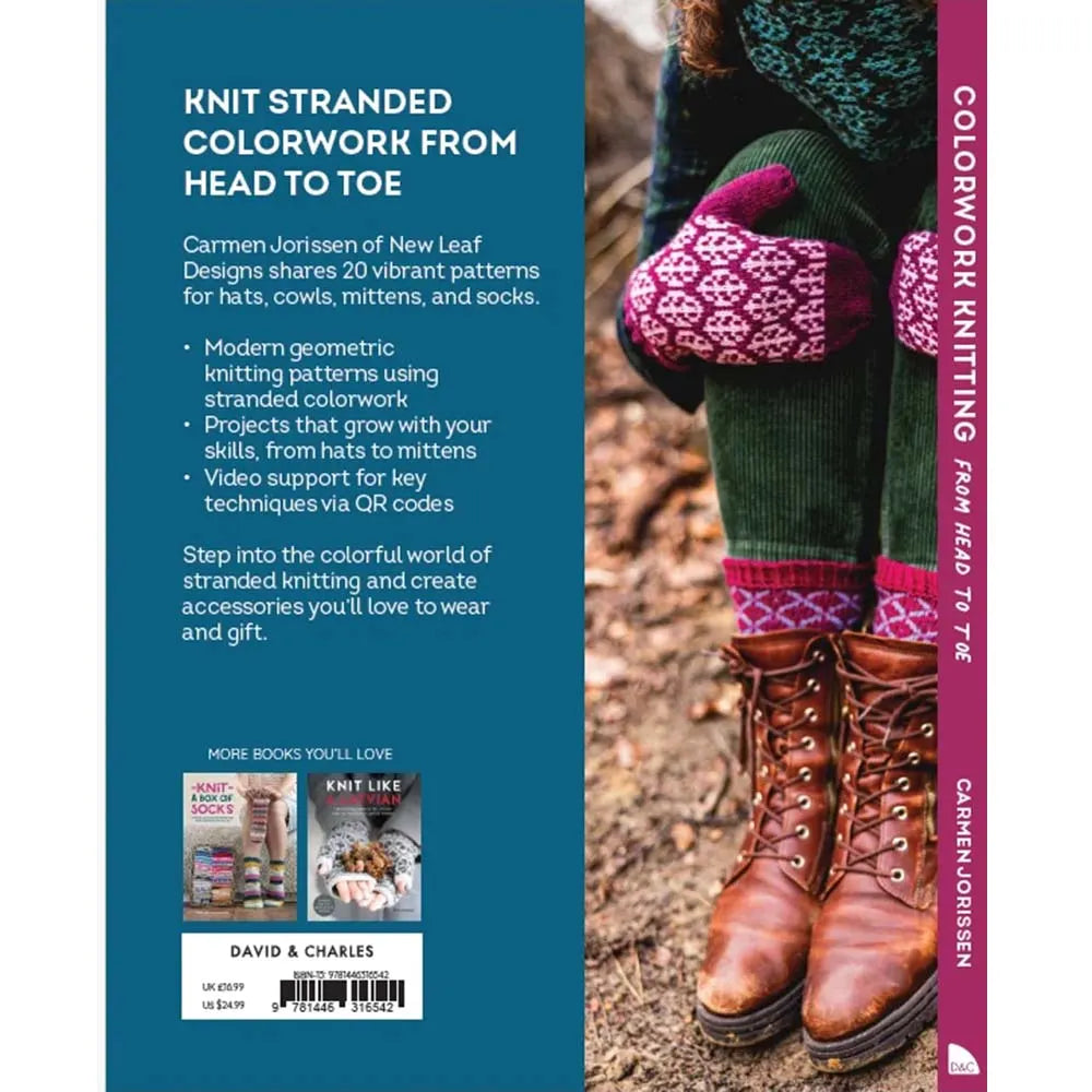 Knyga "Colorwork Knitting" - Carmen Jorissen