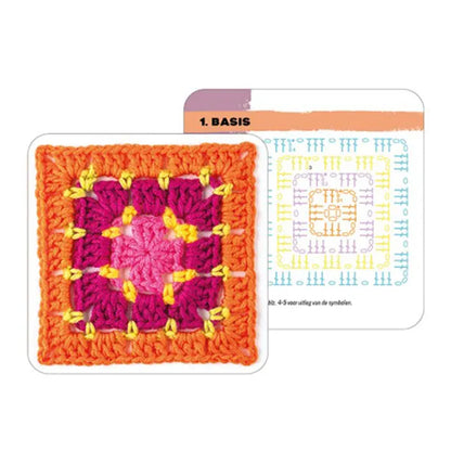 Mix & Match kvadratėlių kortelės (50vnt.)