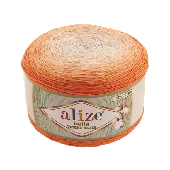 Alize Bella Ombre Batik siūlai 250g (medvilnė)