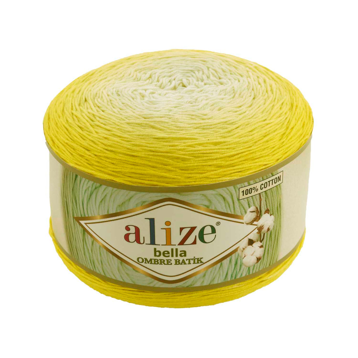 Alize Bella Ombre Batik siūlai 250g (medvilnė)