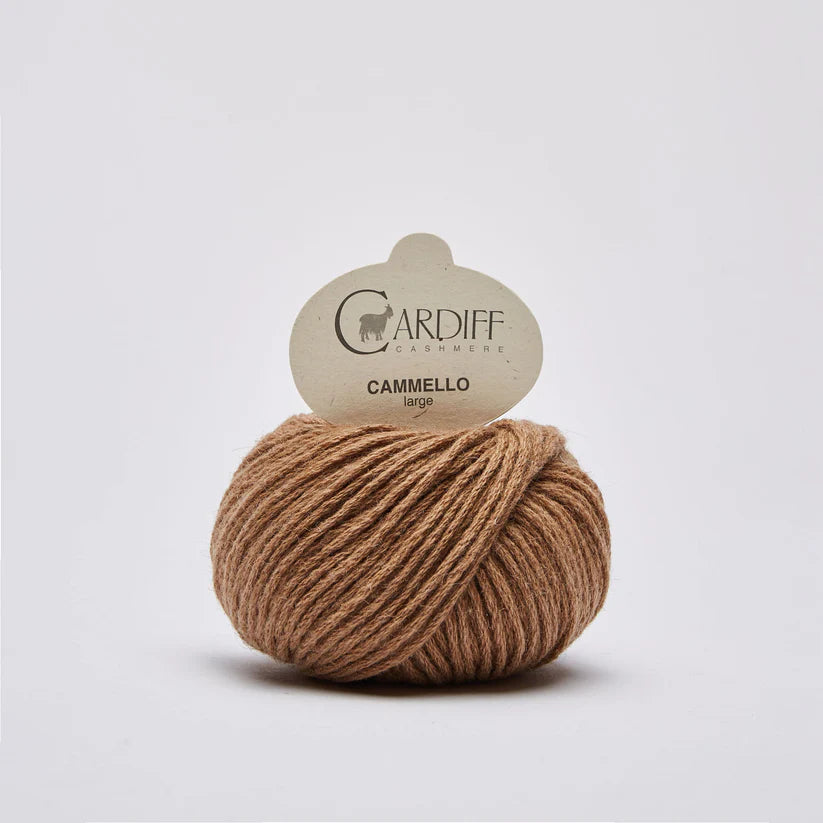 Cardiff Cammello Suur kudumisniit 25g (kaameli vill)