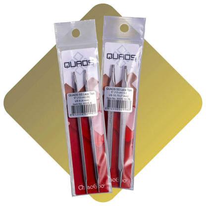 ChiaoGoo QUADS Lace prisukami virbalai 10cm - 13cm