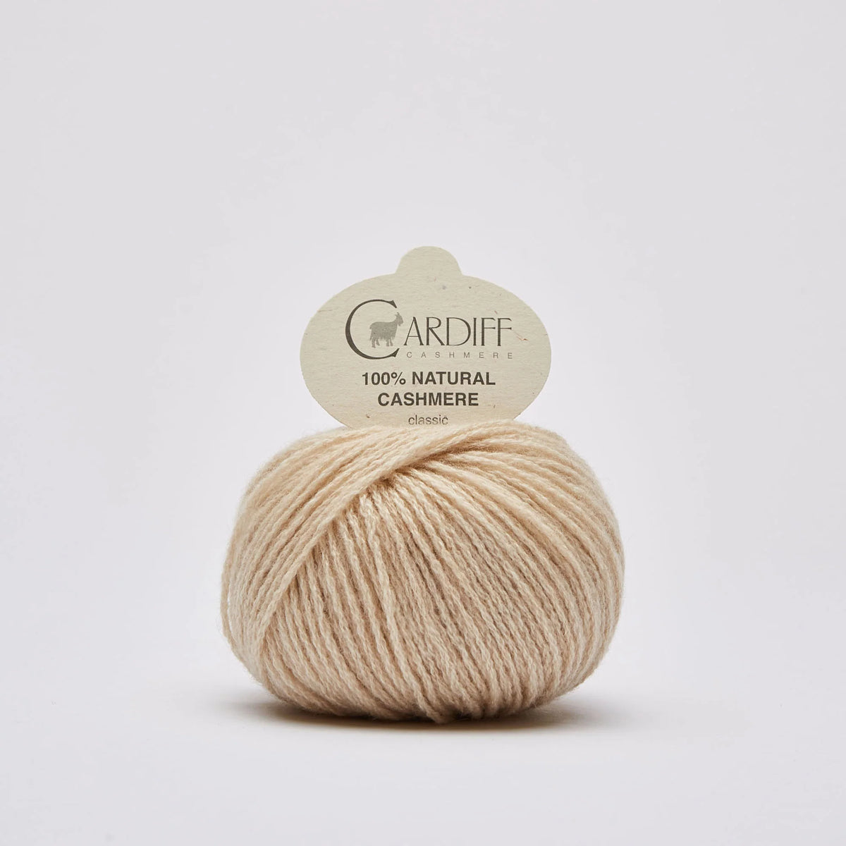 Cardiff Classic mezgimo siūlai 25g (kašmyras)
