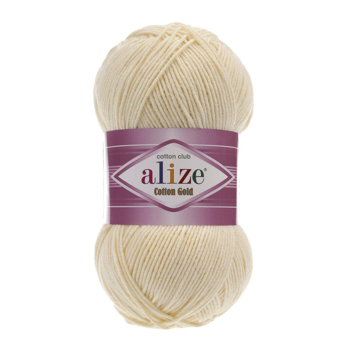 Alize Cotton Gold mezgimo siūlai 100g (medvilnė, akrilanas) - Pasaulio Siūlai
