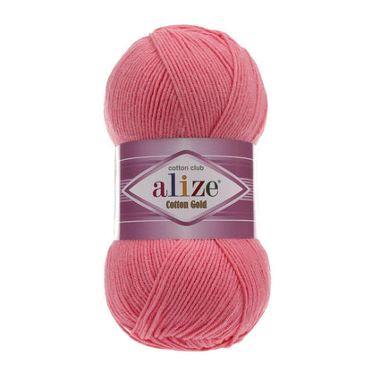 Alize Cotton Gold mezgimo siūlai 100g (medvilnė, akrilanas) - Pasaulio Siūlai