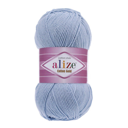 Alize Cotton Gold mezgimo siūlai 100g (medvilnė, akrilanas) - Pasaulio Siūlai