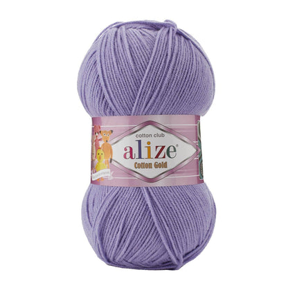 Alize Cotton Gold mezgimo siūlai 100g (medvilnė, akrilanas) - Pasaulio Siūlai