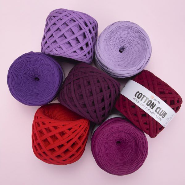 YarnArt Cotton Club trikotažiniai siūlai 310g (medvilnė)