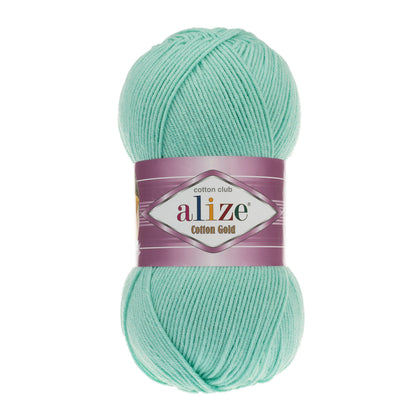 Alize Cotton Gold mezgimo siūlai 100g (medvilnė, akrilanas)