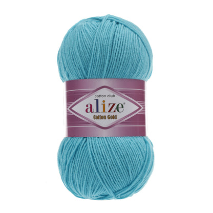 Alize Cotton Gold mezgimo siūlai 100g (medvilnė, akrilanas)
